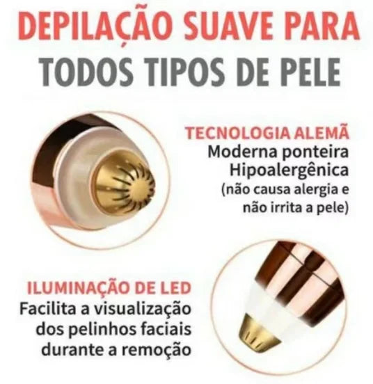 Caneta Mágica de Sobrancelhas Recarregável